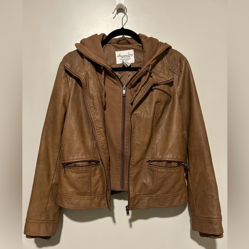 American Rag: GENUINE leather jacket.